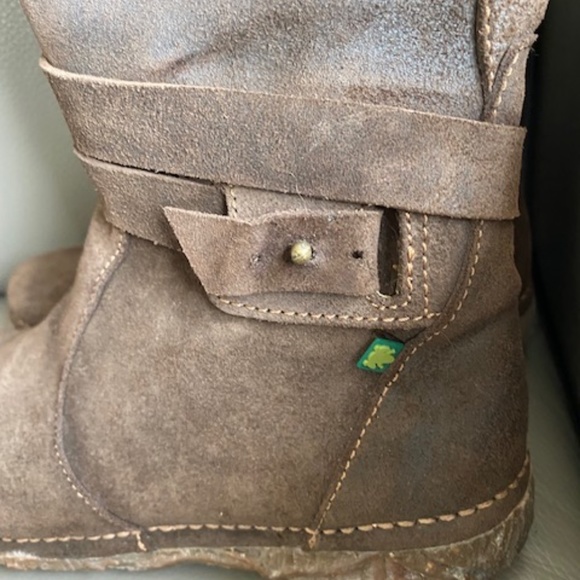 EL NATURALISTA over-the-knee leather boots Angkor N976 US 6-6.5 dark brown - Picture 9 of 16